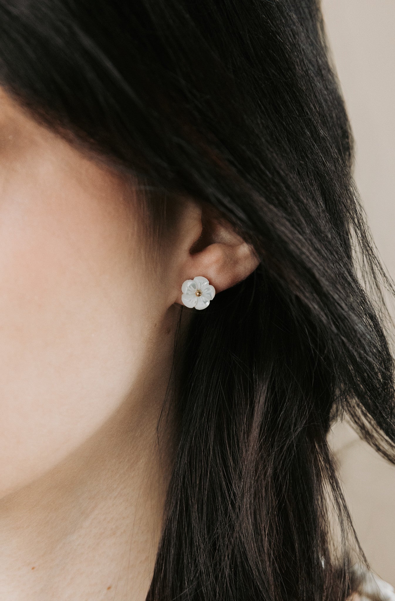 BOUCLES D'OREILLES  - FLORA