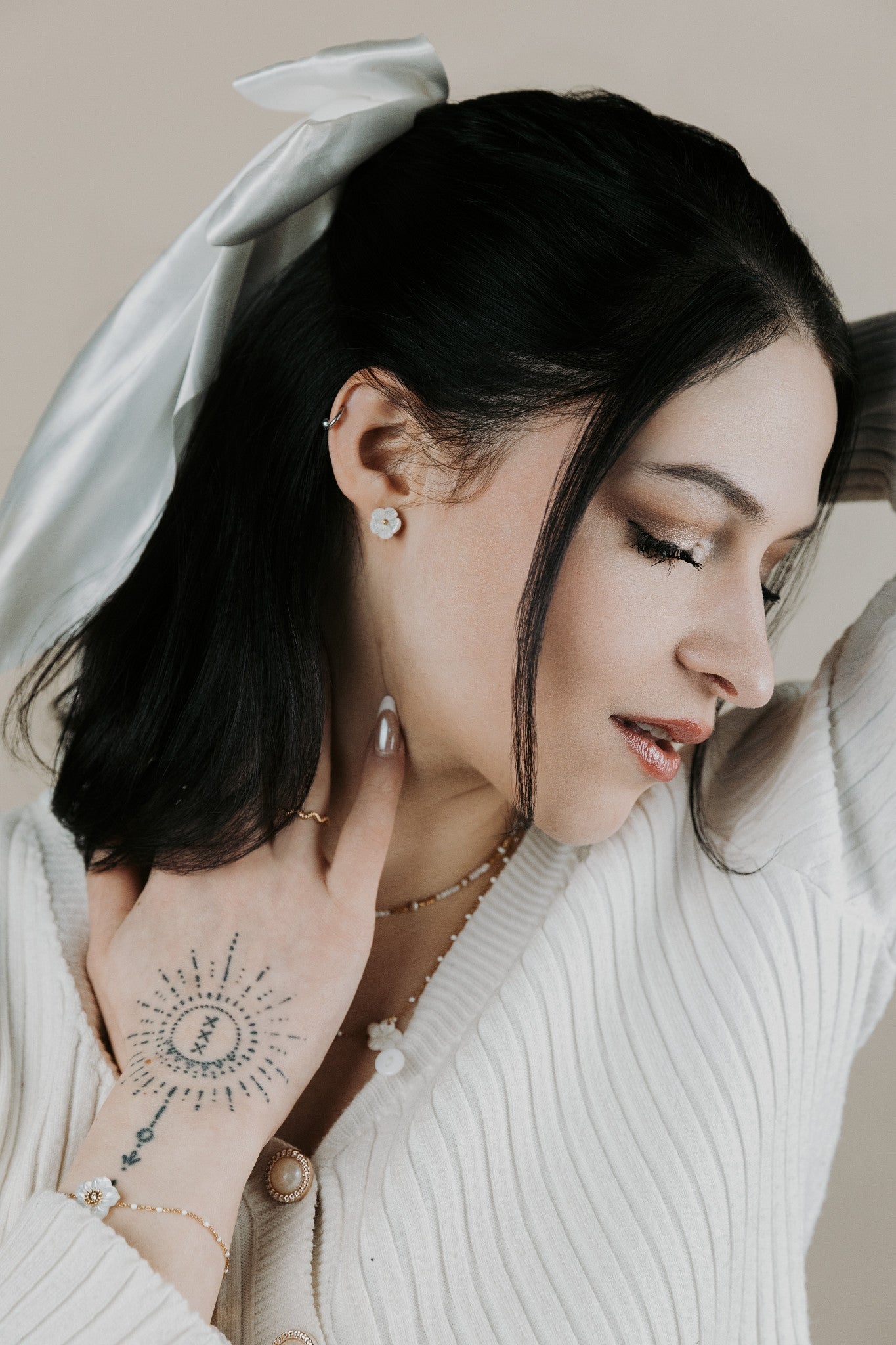 BOUCLES D'OREILLES  - FLORA